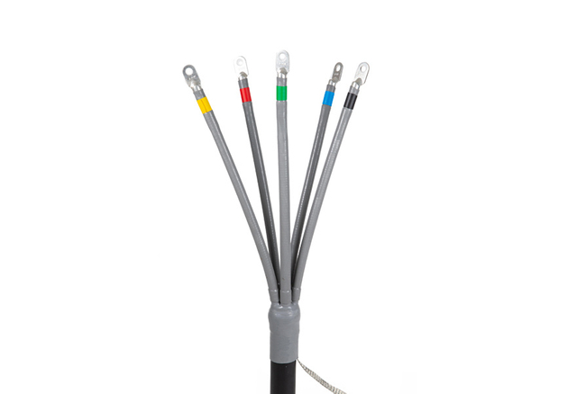 XLPE Cable Accessory 26/35kv Three Cores Cold Shrinkable Indoor Termination