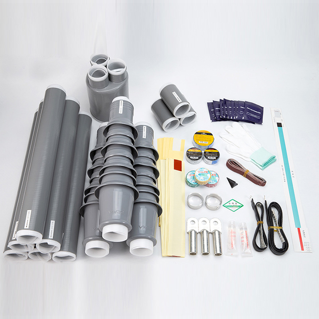 Medium Voltage cold shrinkable outdoor/indoor Cable Accessories
